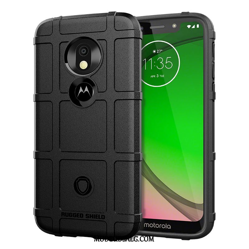 Moto G7 Play Etui Cover Taktik Grå Anti-fald Europa