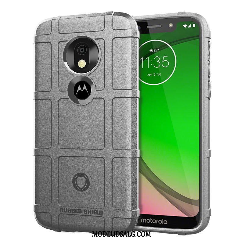 Moto G7 Play Etui Cover Taktik Grå Anti-fald Europa