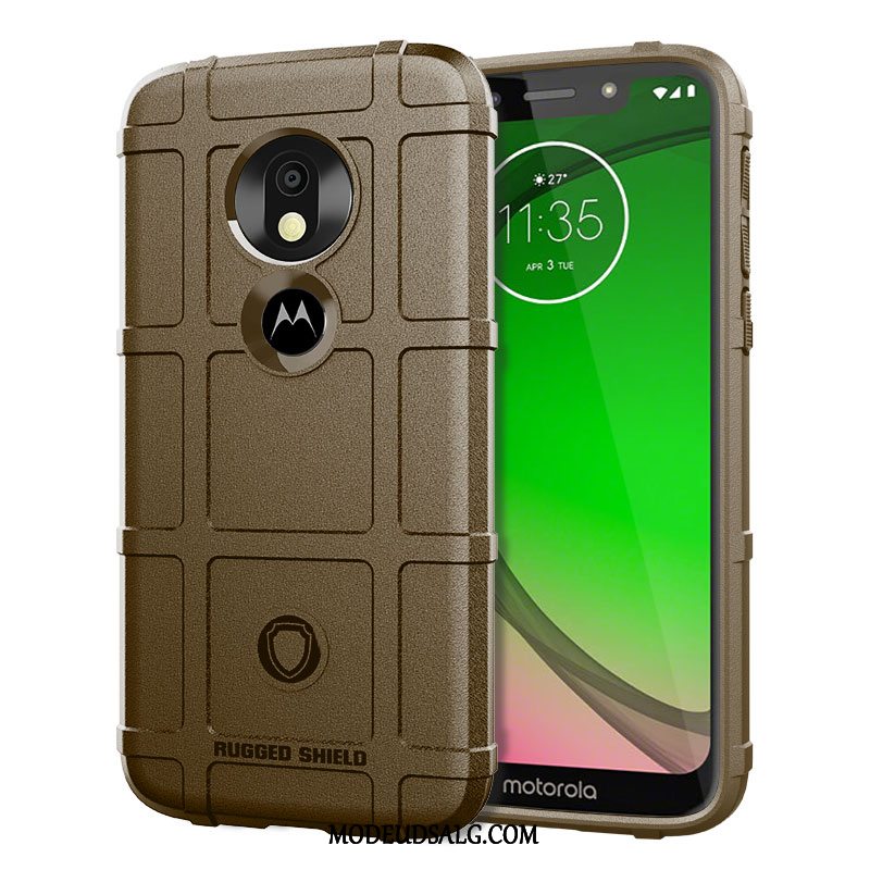 Moto G7 Play Etui Cover Taktik Grå Anti-fald Europa