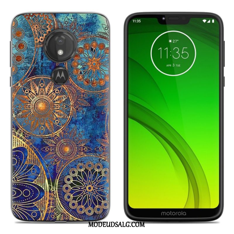 Moto G7 Play Etui Kreativ Silikone Cover Af Personlighed Blød