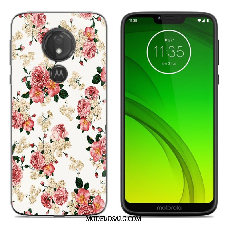 Moto G7 Play Etui Kreativ Silikone Cover Af Personlighed Blød