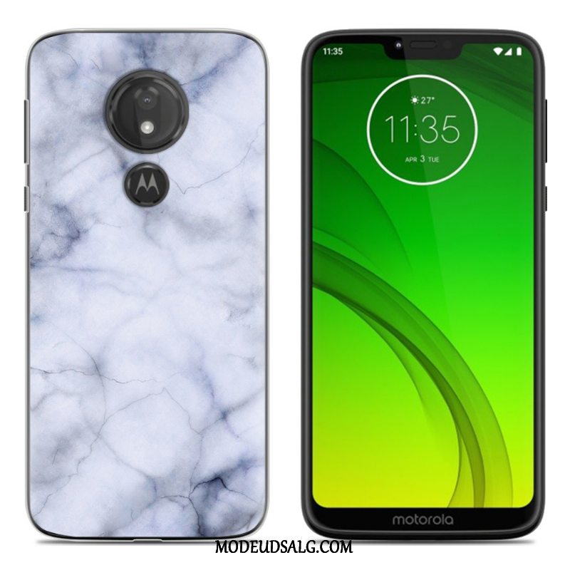 Moto G7 Play Etui Kreativ Silikone Cover Af Personlighed Blød