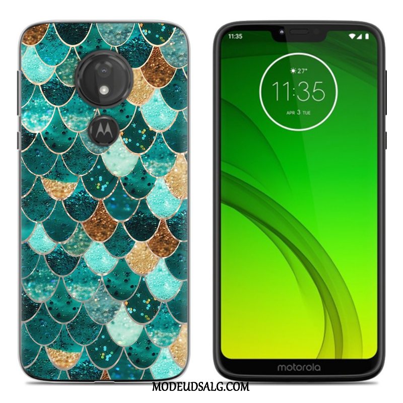 Moto G7 Play Etui Kreativ Silikone Cover Af Personlighed Blød