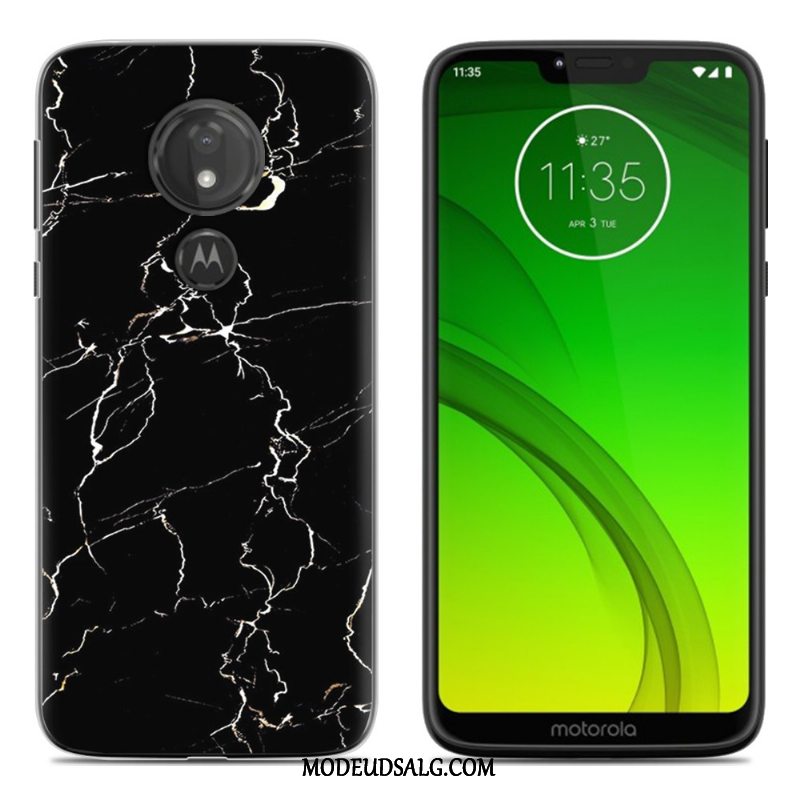 Moto G7 Play Etui Kreativ Silikone Cover Af Personlighed Blød