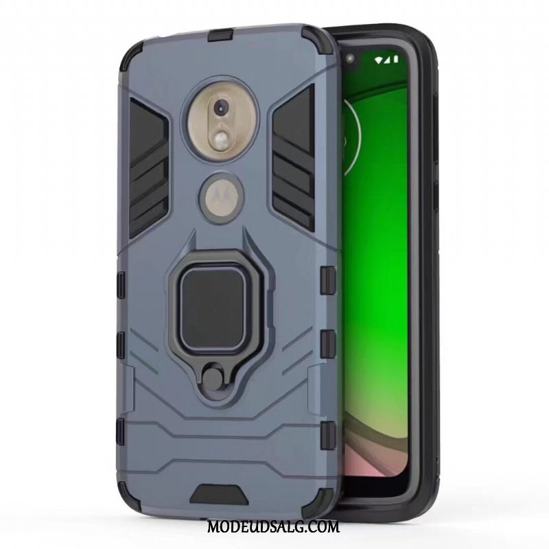 Moto G7 Play Etui Rød Bil