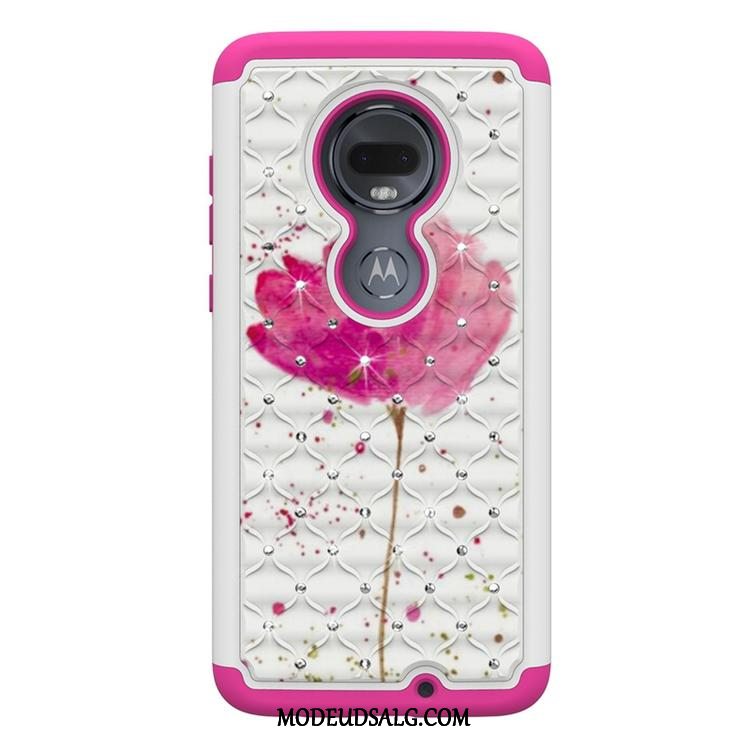 Moto G7 Plus Etui Sort Cartoon Af Personlighed Anti-fald Ny