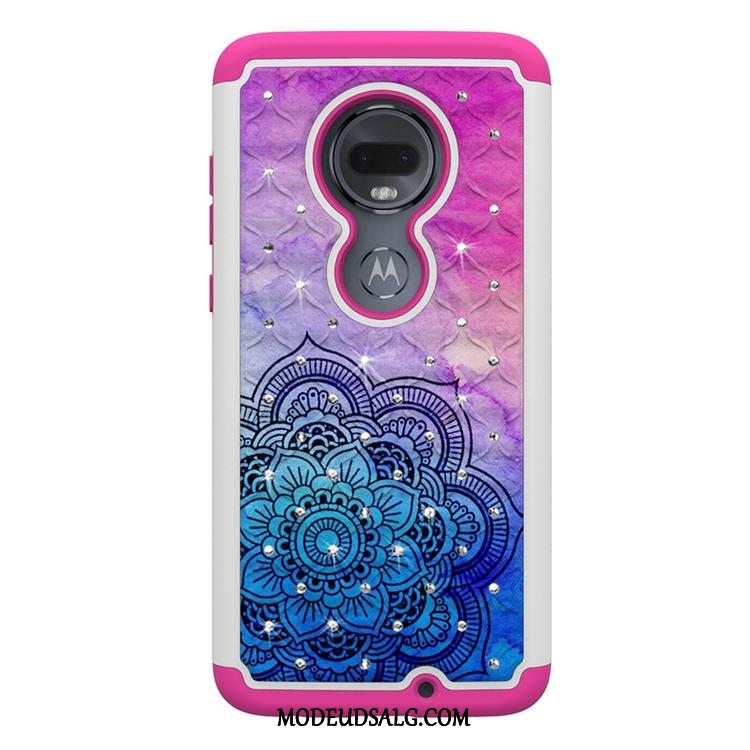 Moto G7 Plus Etui Sort Cartoon Af Personlighed Anti-fald Ny