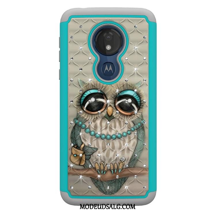 Moto G7 Power Etui / Cover Alt Inklusive Af Personlighed Cartoon Malet Ny