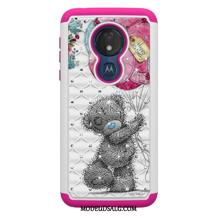 Moto G7 Power Etui / Cover Alt Inklusive Af Personlighed Cartoon Malet Ny