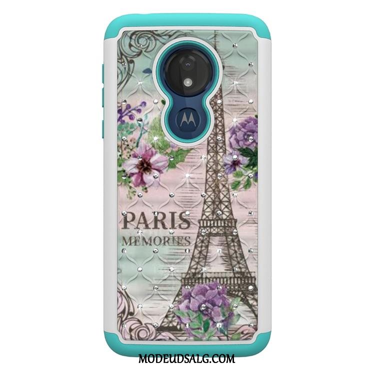 Moto G7 Power Etui / Cover Alt Inklusive Af Personlighed Cartoon Malet Ny