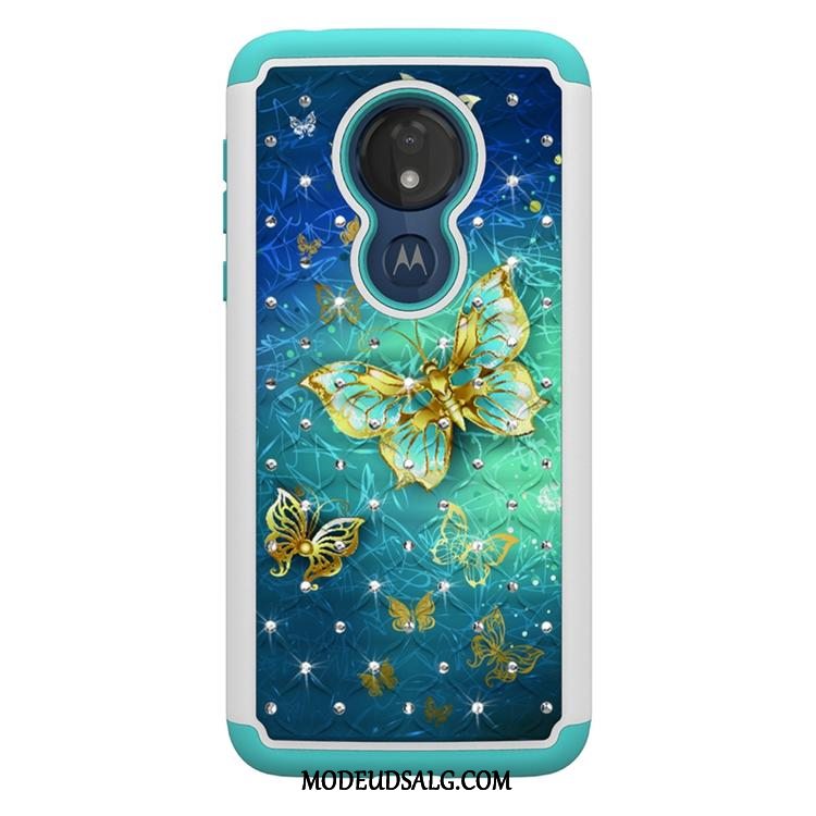 Moto G7 Power Etui / Cover Alt Inklusive Af Personlighed Cartoon Malet Ny