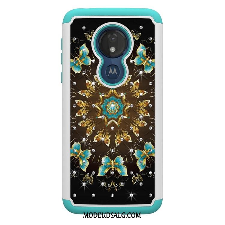 Moto G7 Power Etui / Cover Alt Inklusive Af Personlighed Cartoon Malet Ny