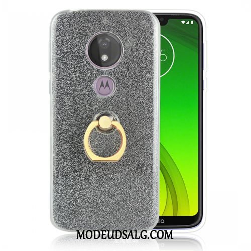 Moto G7 Power Etui / Cover Anti-fald Pulver Rød Trend