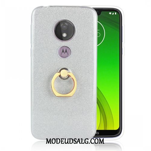 Moto G7 Power Etui / Cover Anti-fald Pulver Rød Trend