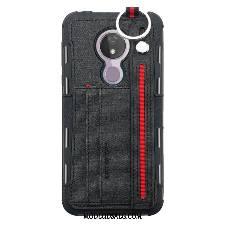 Moto G7 Power Etui Kort Khaki Cover Beskyttelse Kreativ