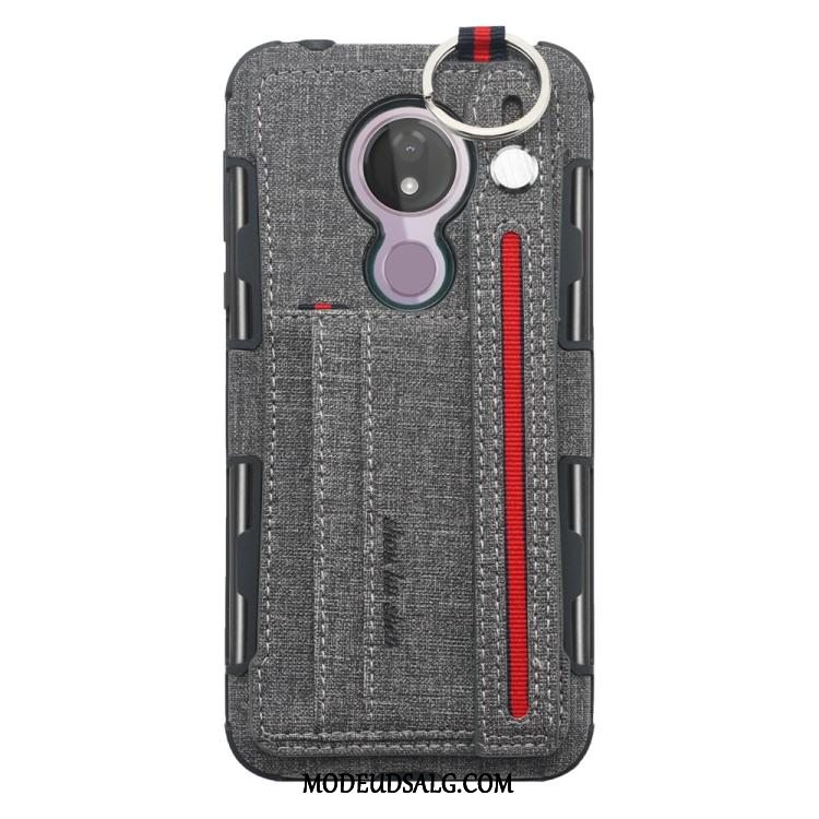 Moto G7 Power Etui Kort Khaki Cover Beskyttelse Kreativ