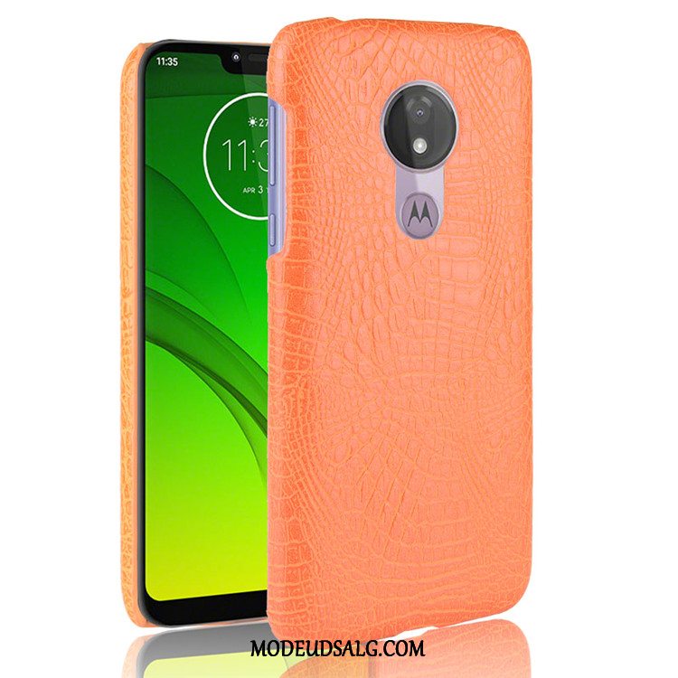 Moto G7 Power Etui Kreativ Cover Orange Business