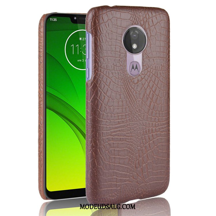 Moto G7 Power Etui Kreativ Cover Orange Business