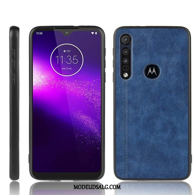 Moto G8 Plus Etui Beskyttelse Cover Let Tynd Rød Anti-fald