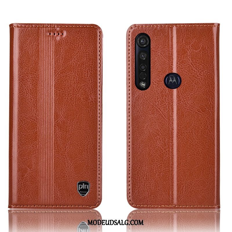 Moto G8 Plus Etui / Cover Beskyttelse Anti-fald Alt Inklusive Folio