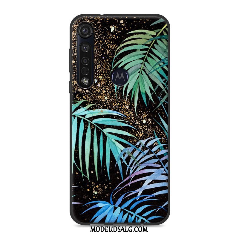 Moto G8 Plus Etui / Cover Silikone Blød Blå Beskyttelse