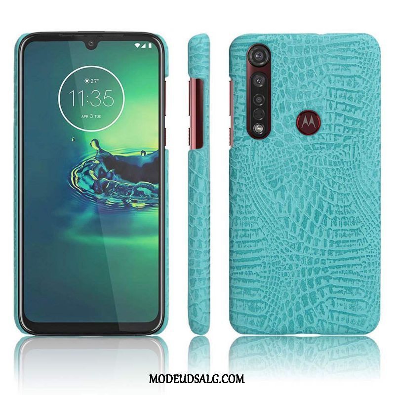 Moto G8 Plus Etui Læder Tynd Kvalitet Cover Lys