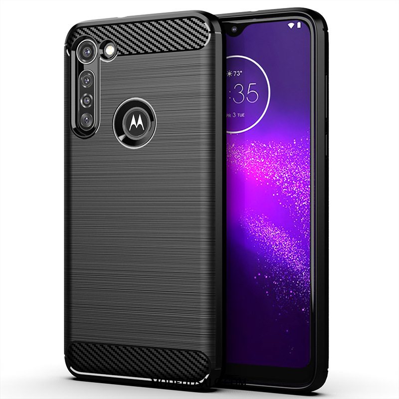 Moto G8 Power Etui / Cover Blød Grå Silke Beskyttelse