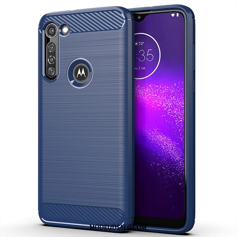 Moto G8 Power Etui / Cover Blød Grå Silke Beskyttelse