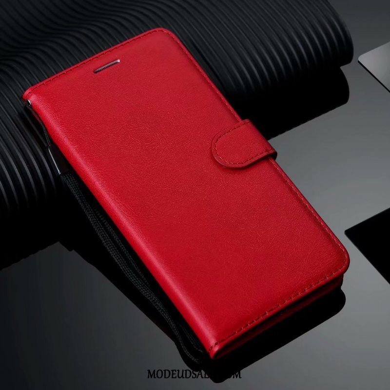 Moto G8 Power Etui / Cover Lyserød Clamshell Trend Lædertaske