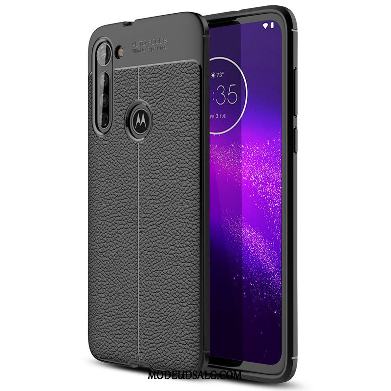 Moto G8 Power Etui Rød Silikone Alt Inklusive Cover Mønster