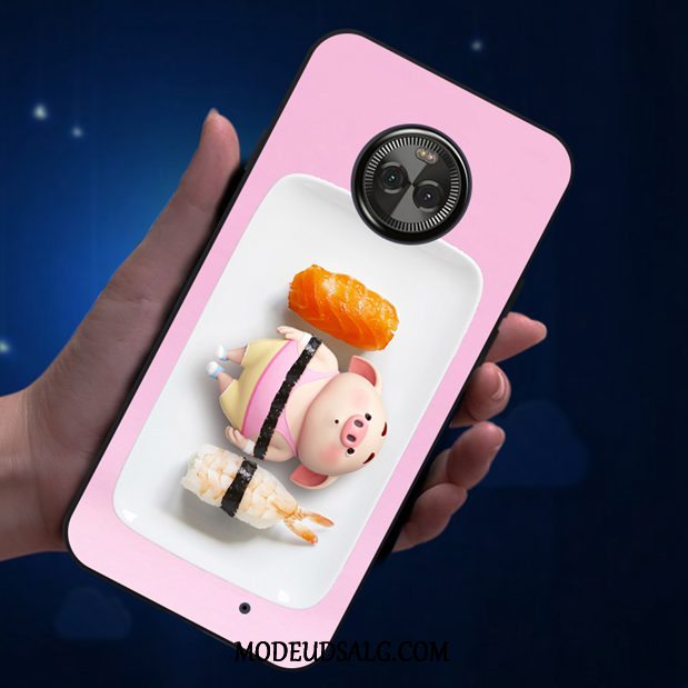 Moto X4 Etui Anti-fald Cartoon Tilpas Lyserød Smuk