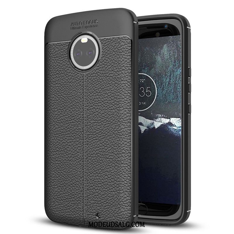 Moto X4 Etui / Cover Grå Blød Alt Inklusive Læder