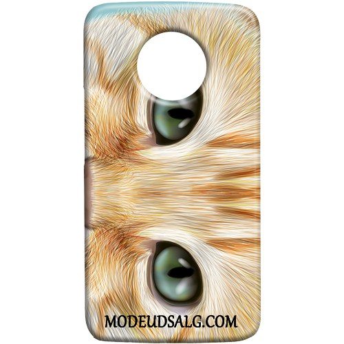 Moto X4 Etui Cover Lille Sektion Nubuck Hund Af Personlighed