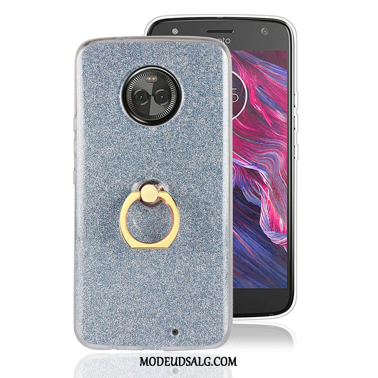 Moto X4 Etui / Cover Pulver Alt Inklusive Hængende Ornamenter Hvid