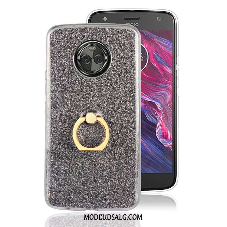 Moto X4 Etui / Cover Pulver Alt Inklusive Hængende Ornamenter Hvid