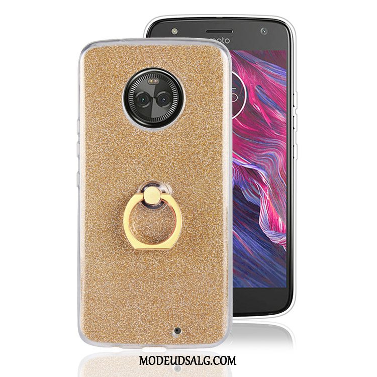 Moto X4 Etui / Cover Pulver Alt Inklusive Hængende Ornamenter Hvid