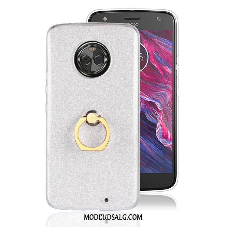 Moto X4 Etui / Cover Pulver Alt Inklusive Hængende Ornamenter Hvid