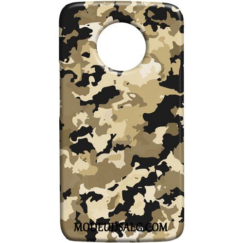 Moto X4 Etui Gul Af Personlighed Kreativ Nubuck Camouflage