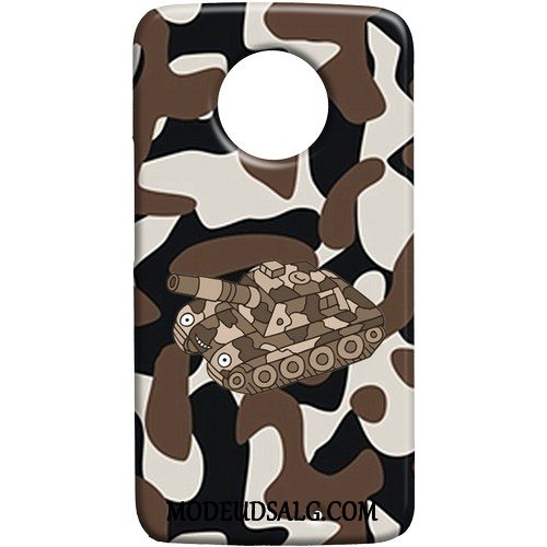 Moto X4 Etui Gul Af Personlighed Kreativ Nubuck Camouflage