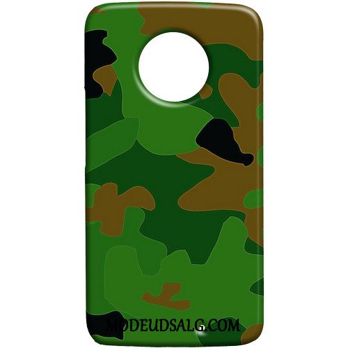 Moto X4 Etui Gul Af Personlighed Kreativ Nubuck Camouflage