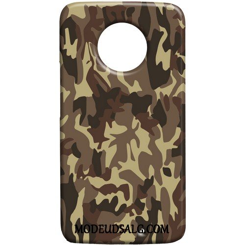 Moto X4 Etui Gul Af Personlighed Kreativ Nubuck Camouflage