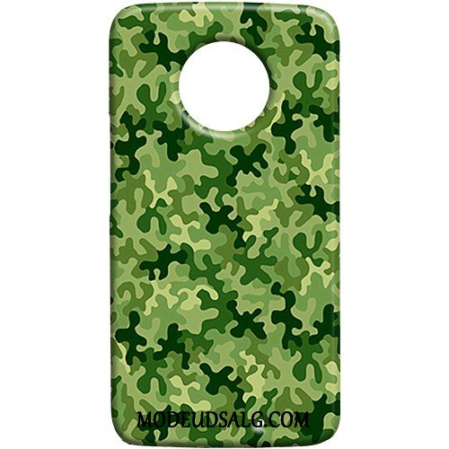 Moto X4 Etui Gul Af Personlighed Kreativ Nubuck Camouflage