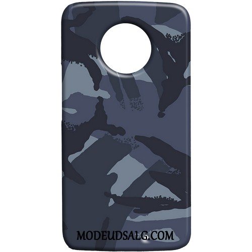 Moto X4 Etui Gul Af Personlighed Kreativ Nubuck Camouflage