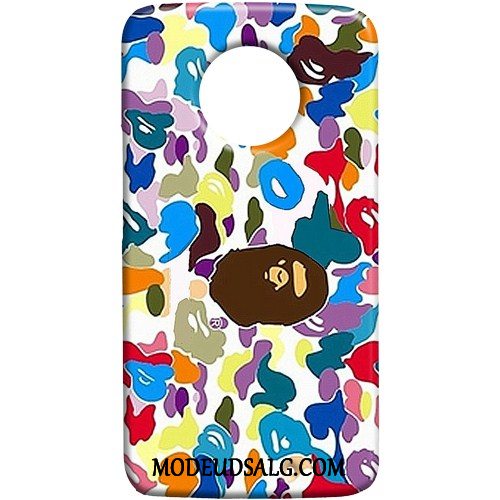 Moto X4 Etui Gul Af Personlighed Kreativ Nubuck Camouflage