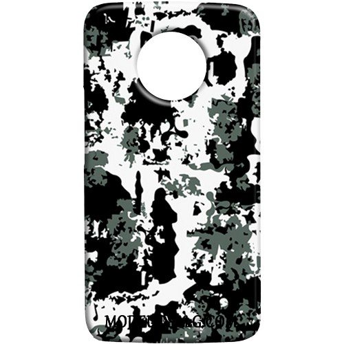 Moto X4 Etui Gul Af Personlighed Kreativ Nubuck Camouflage