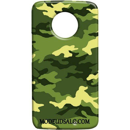 Moto X4 Etui Gul Af Personlighed Kreativ Nubuck Camouflage