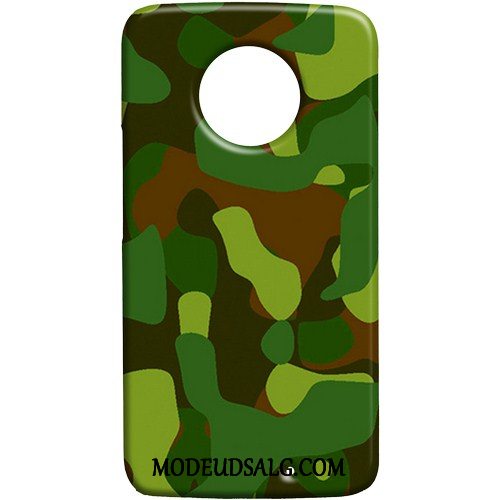 Moto X4 Etui Gul Af Personlighed Kreativ Nubuck Camouflage