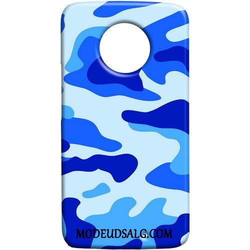 Moto X4 Etui Gul Af Personlighed Kreativ Nubuck Camouflage