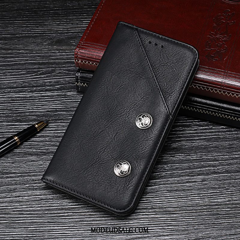 Moto Z2 Force Edition Etui / Cover Lædertaske Anti-fald