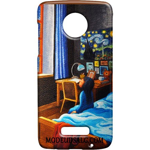 Moto Z2 Play Etui / Cover Grøn Nubuck